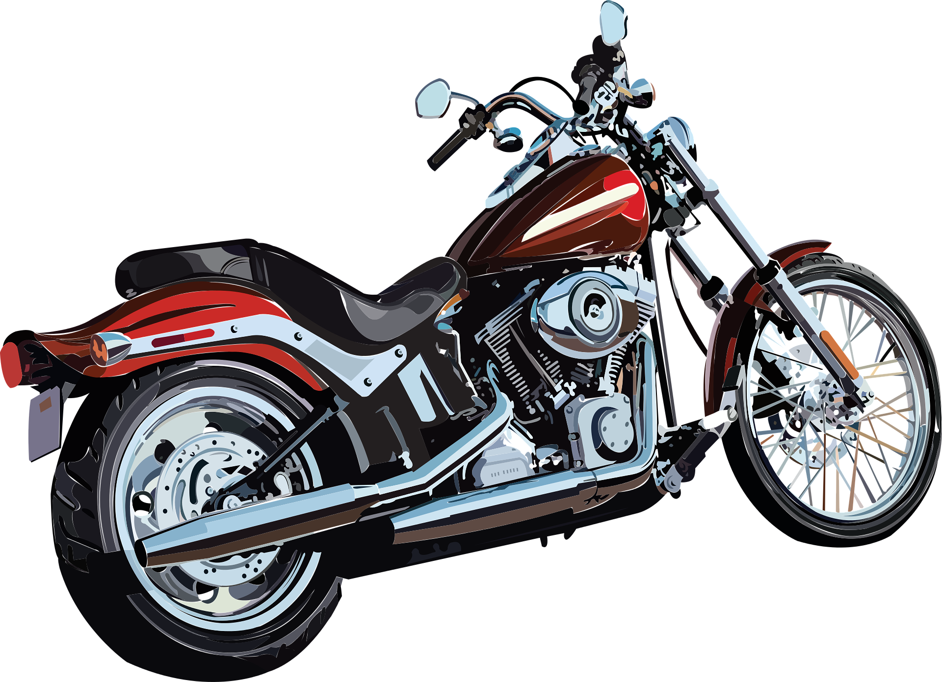 Red Motorcycle